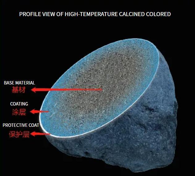 High-Temperature Sintered Real Stone Paint Color Sand