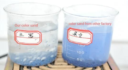 High-Temperature Sintered Real Stone Paint Color Sand