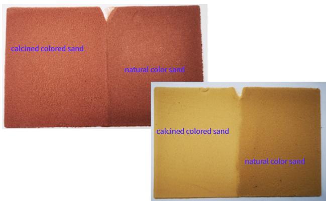 High-Temperature Sintered Real Stone Paint Color Sand
