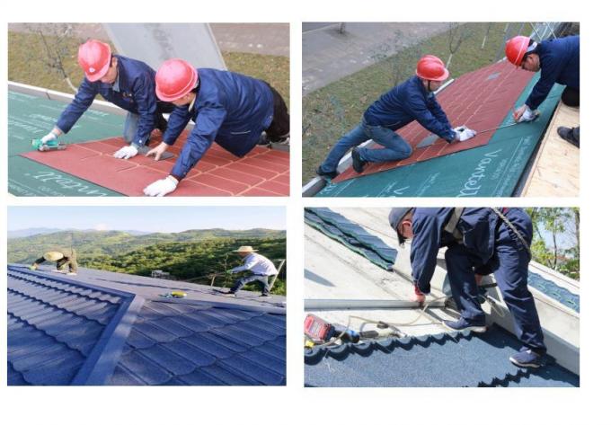 Factory Direct Sell Top Quality Stone Coated Asphalt Roofing Shingle